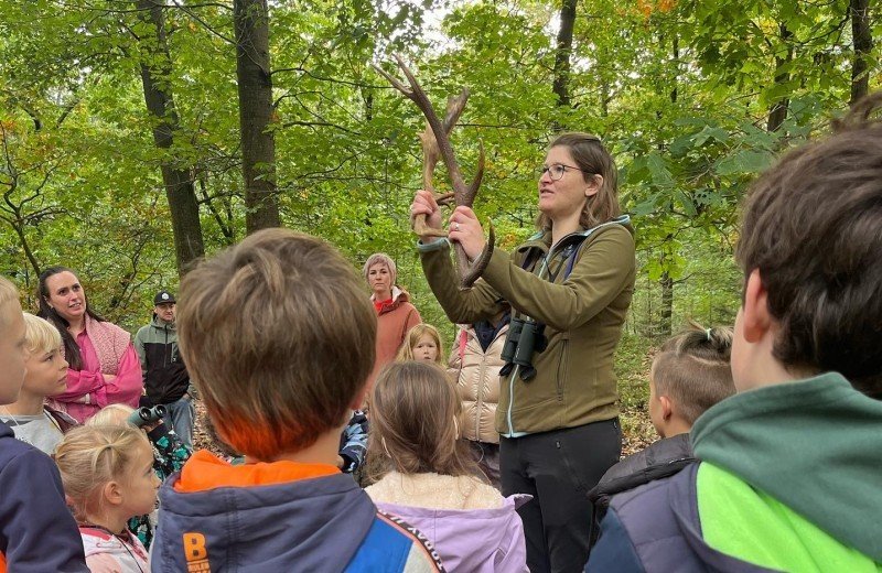 Boswandeling met natuurgids