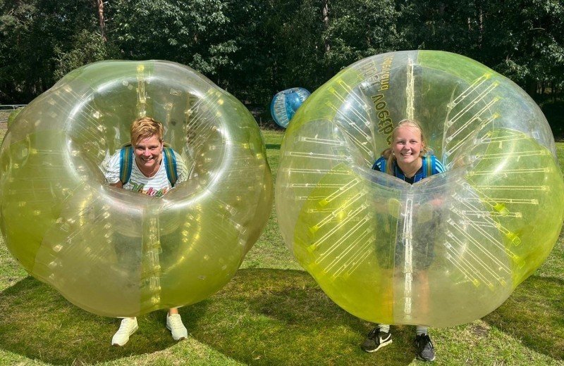 Recreatie tieners zomervakantie