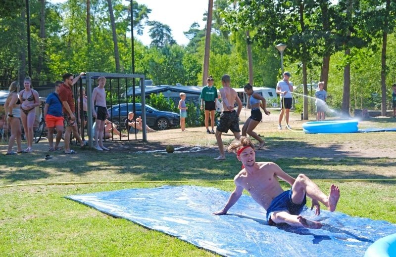 Tiener recreatie zomervakantie